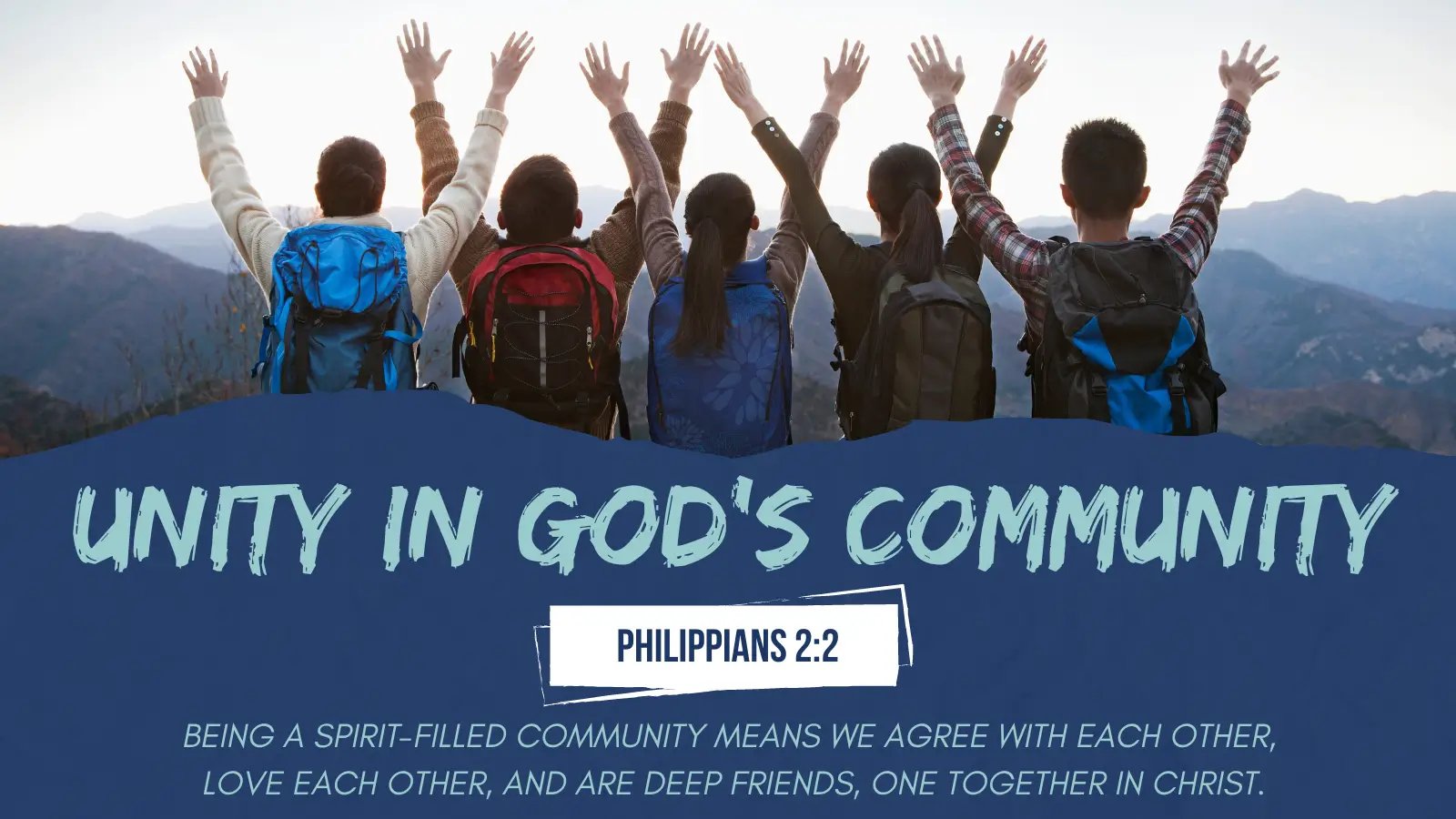 Unity in Gods Community flyer