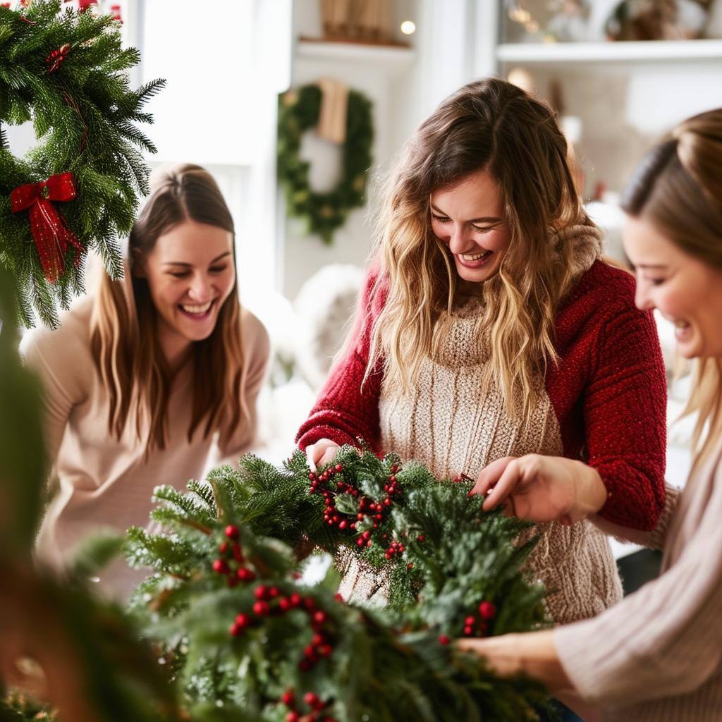 Celebrate Women's Night with Fellowship and Wreath Making