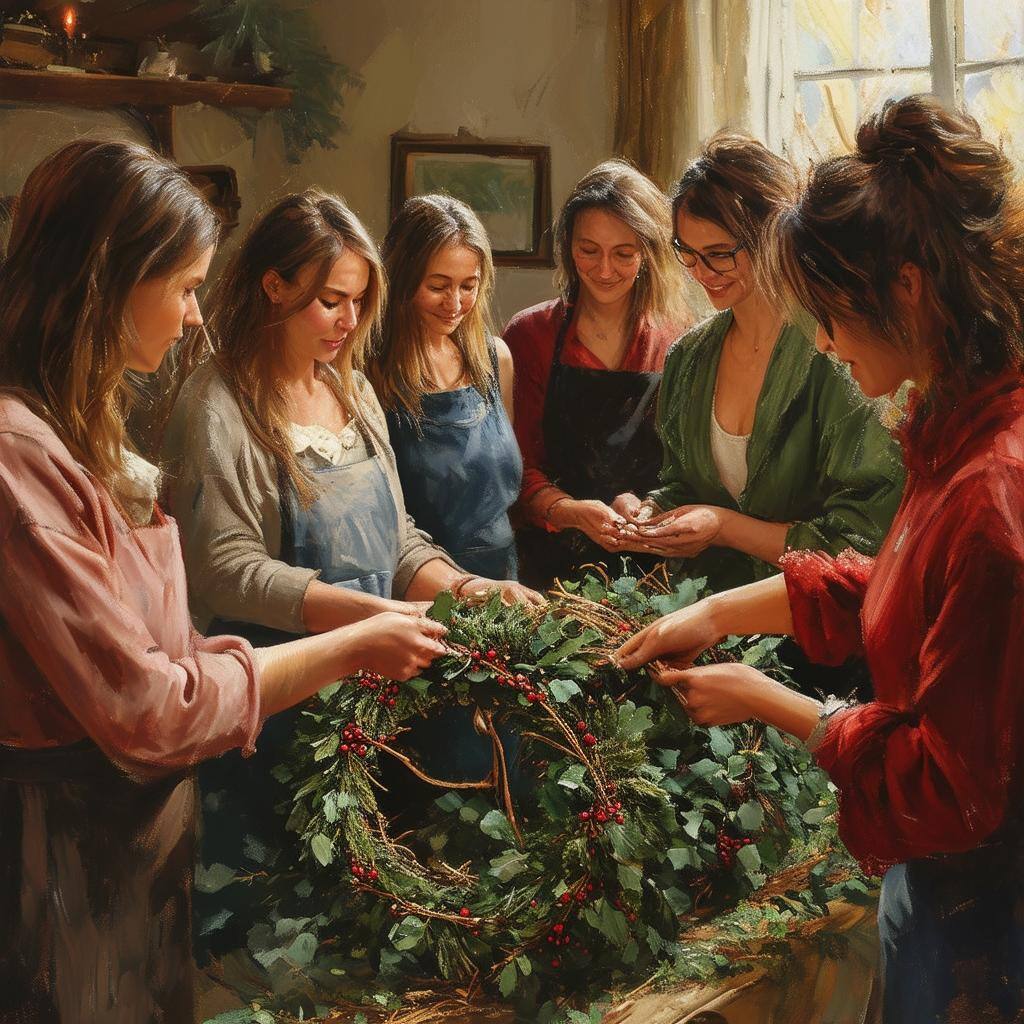 Celebrate Women's Night with Fellowship and Wreath Making